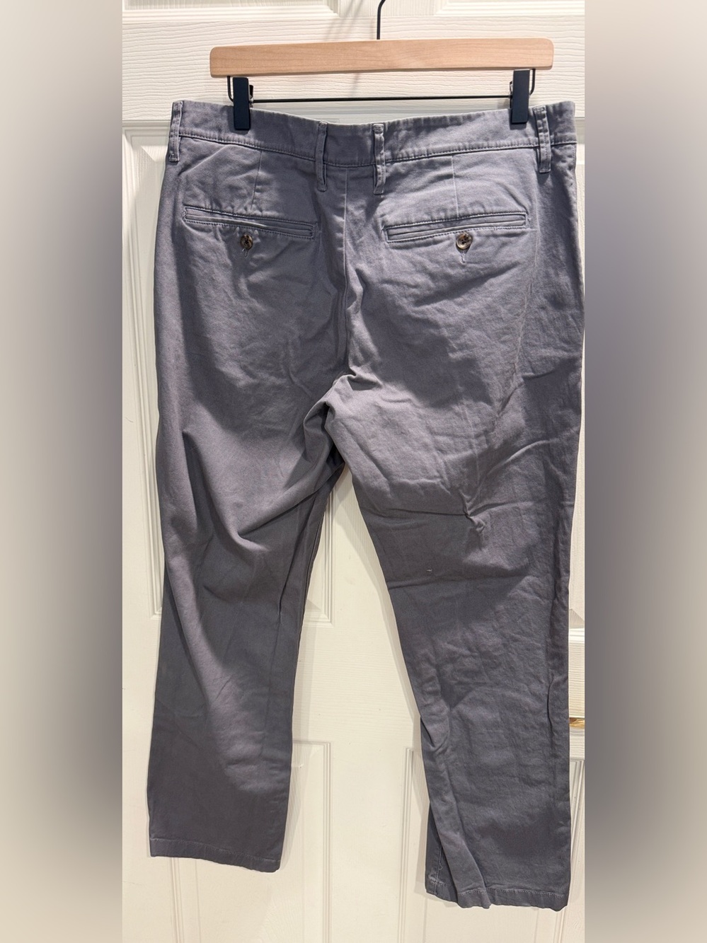 Men’s Goodfellow & Co Every Wear Chino Pants 34x30 Gray Classic Fit - Picture 7 of 10